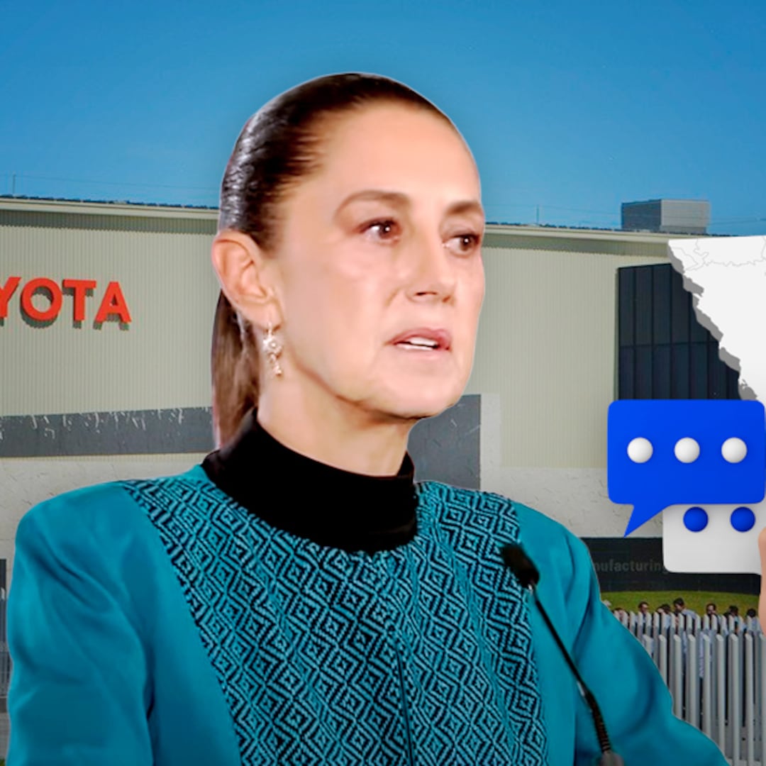 Esto dijo Sheinbaum sobre la salida de Toyota de Tijuana