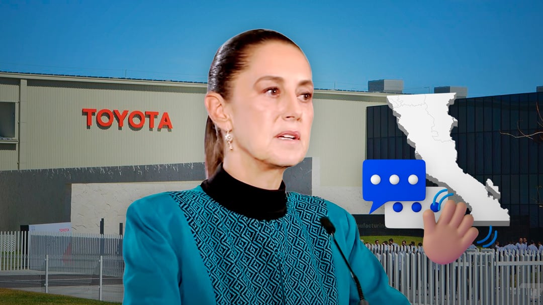 Esto dijo Sheinbaum sobre la salida de Toyota de Tijuana