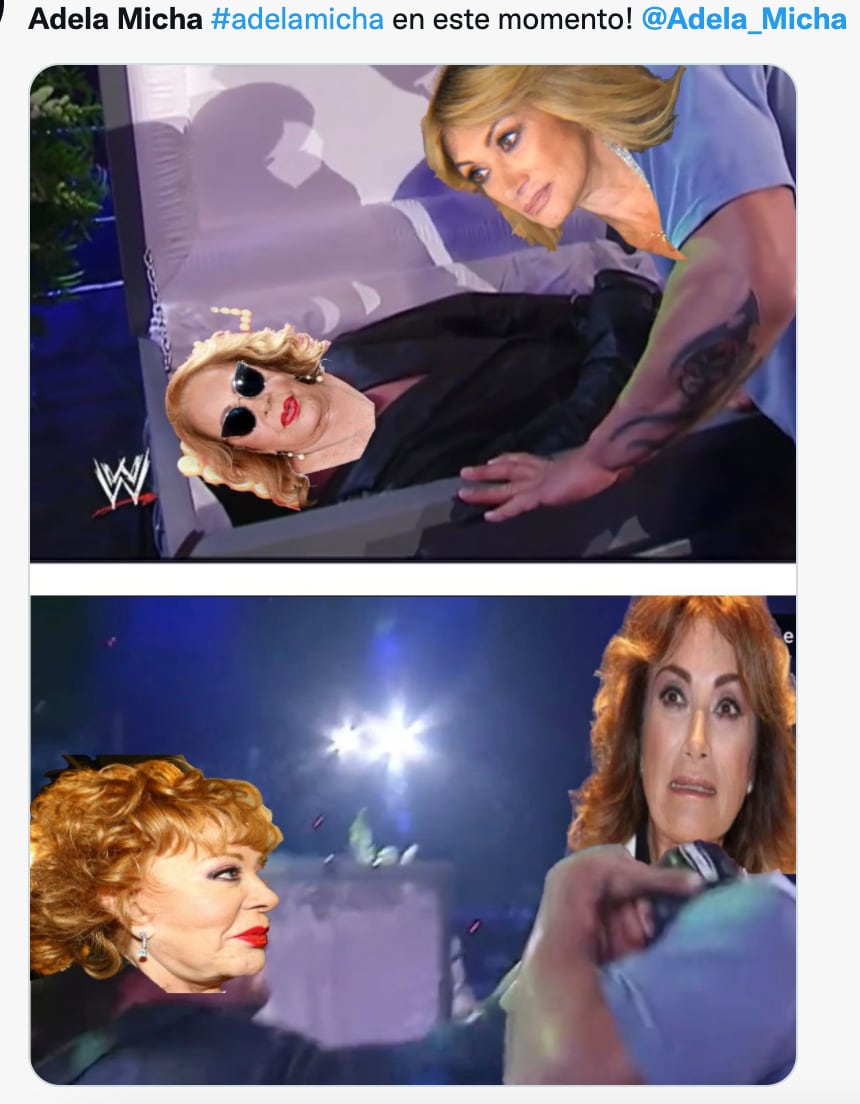 Memes de Adela Micha tras recuperación de Silvia Pinal