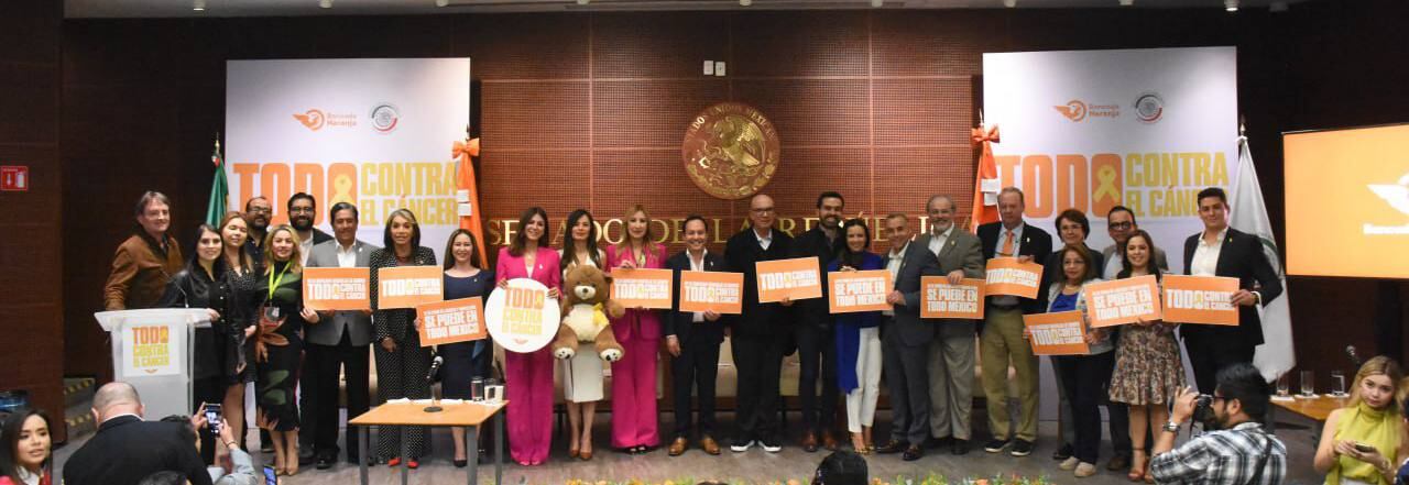 Clemente Castañeda presentó la iniciativa “infancias libres de cáncer” en la Cámara de Senadores
