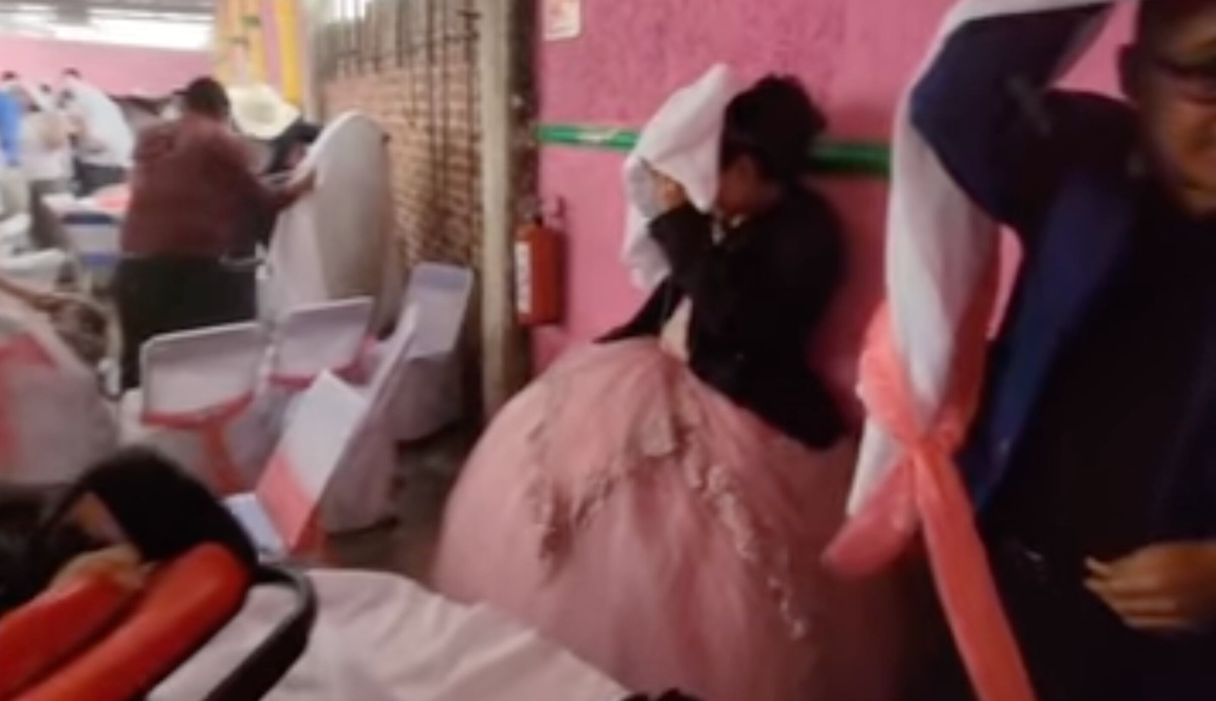 Granizada arruina fiestas en Irapuato