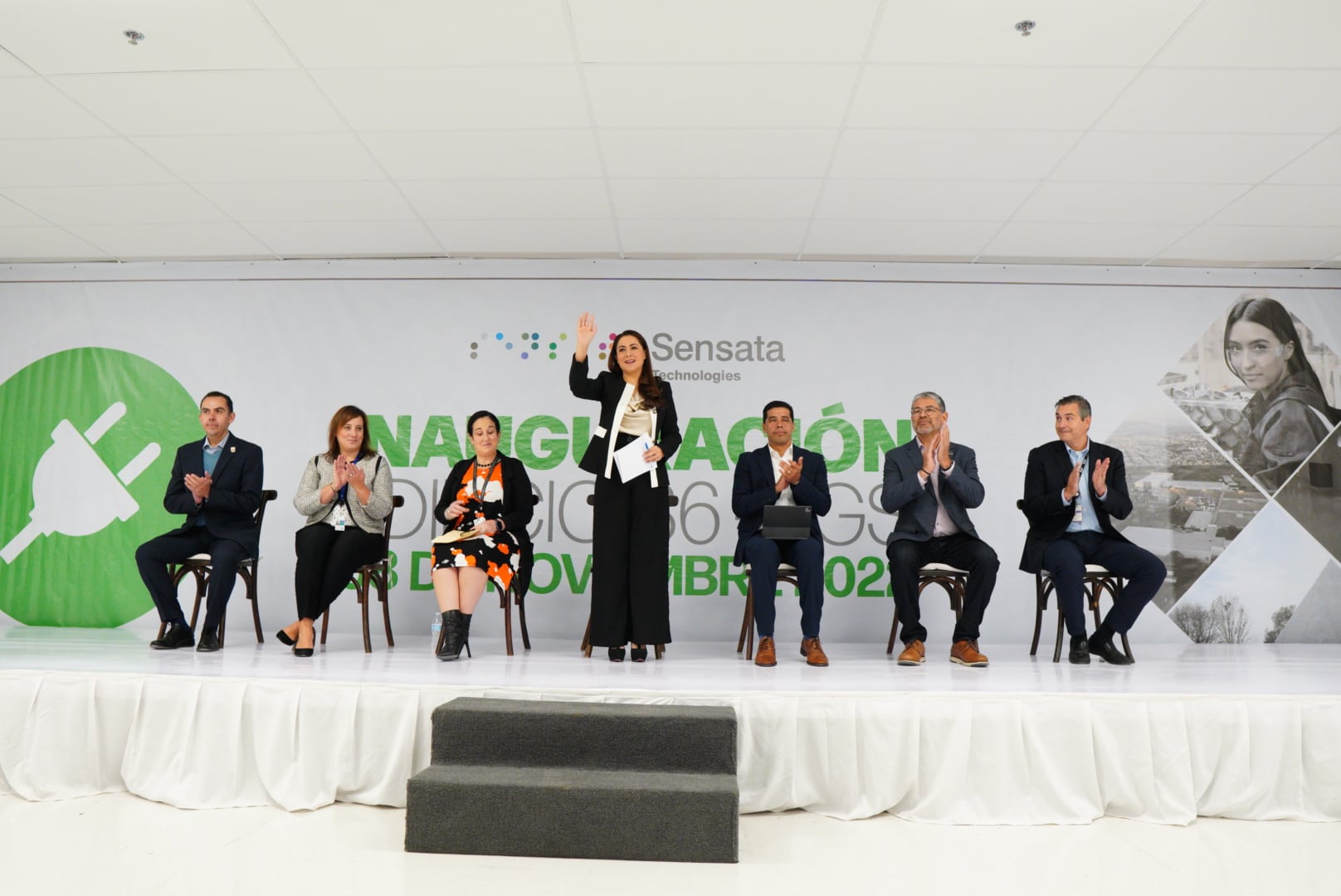 Tere Jiménez inauguró nuevo edificio de manufactura