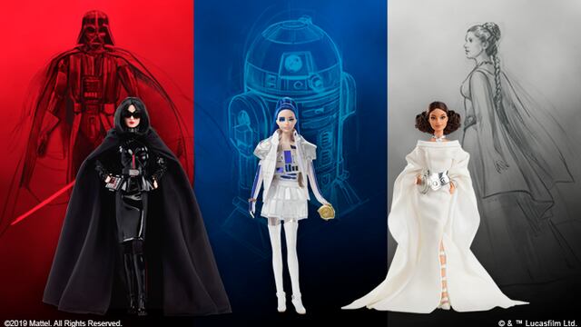 Barbie tendra una coleccion especial dedicada a Star Wars