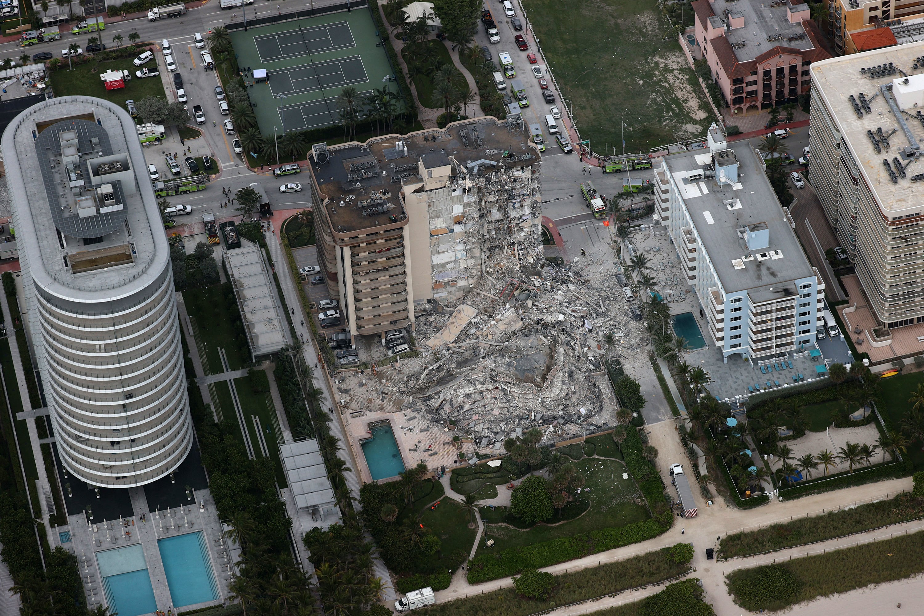 Colapso del edificio en Miami: torre Champlain Sur