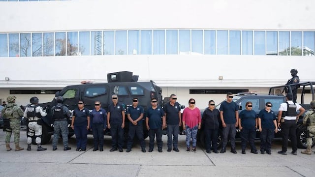 Vinculan a proceso a 11 policías en Chiapas por nexos con el crimen organizado