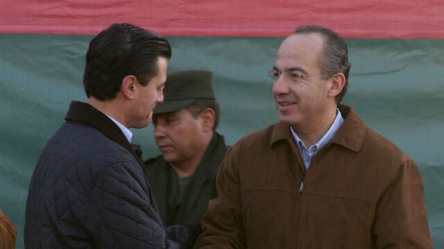 Peña Nieto y Calderón