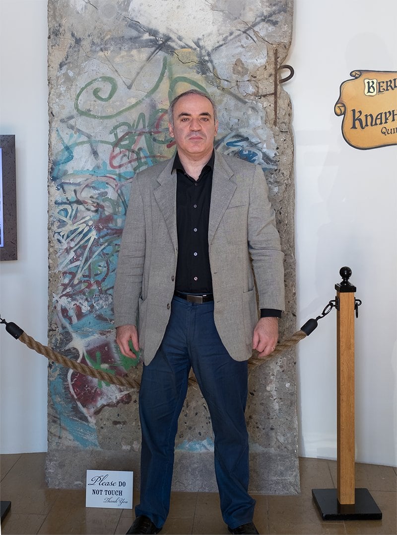 Garry Kasparov, ajedrecista y analista político clasificado como "terrorista" por Rusia