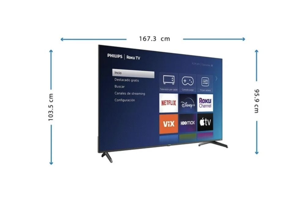 Philips Roku TV QLED 4K UHD