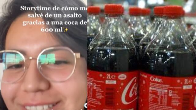 Joven se salva de ser asaltada gracias a una Coca Cola