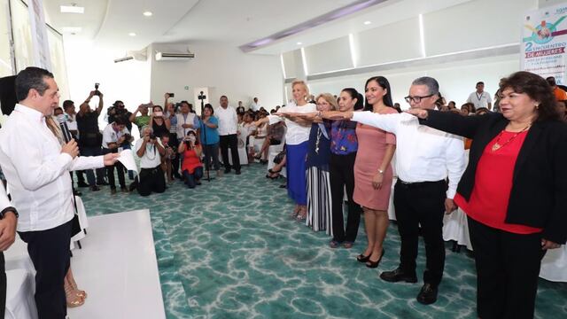 el gobernador de Quintana Roo tomó protesta al comité