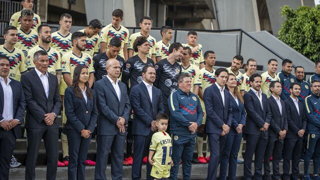 América se tomó la foto oficial
