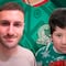 Santiago Giménez sorprende al niño viral del suéter navideño con un jersey de la Selección Mexicana