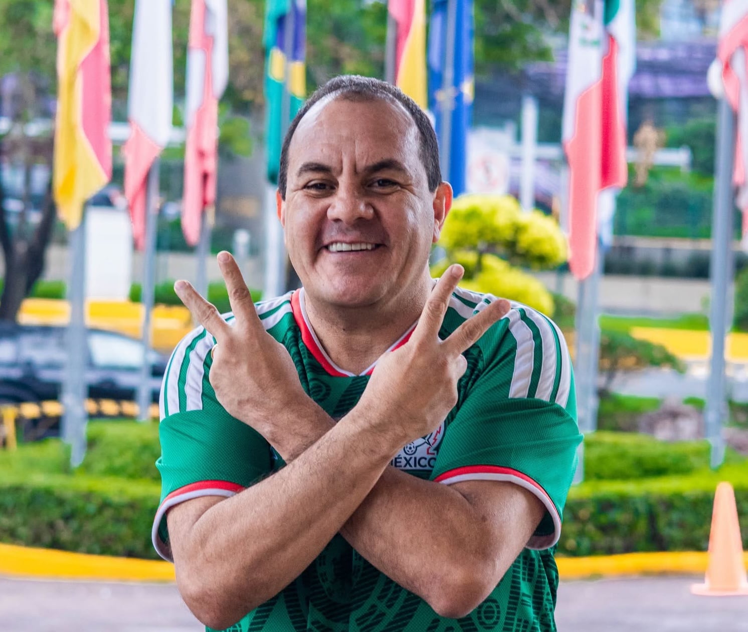 Cuauhtémoc Blanco en el México vs Ecuador