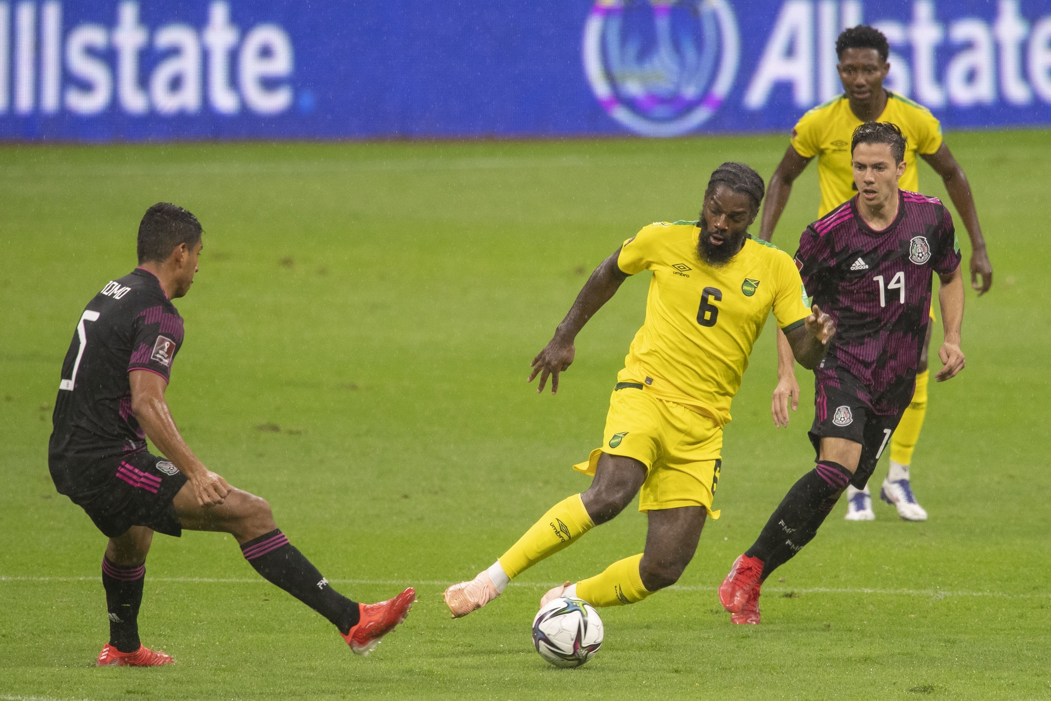 La Selección de futbol de México visita a la Selección de futbol de Jamaica