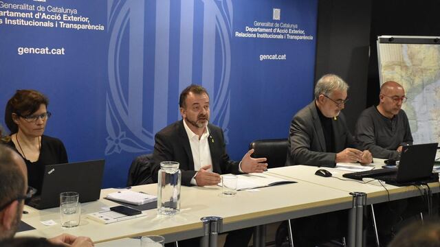 Alfred Bosch, ministro catalán de Relaciones Exteriores