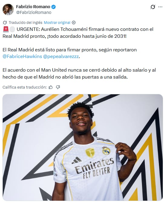 El jugador francés se quedará en el Real Madrid.