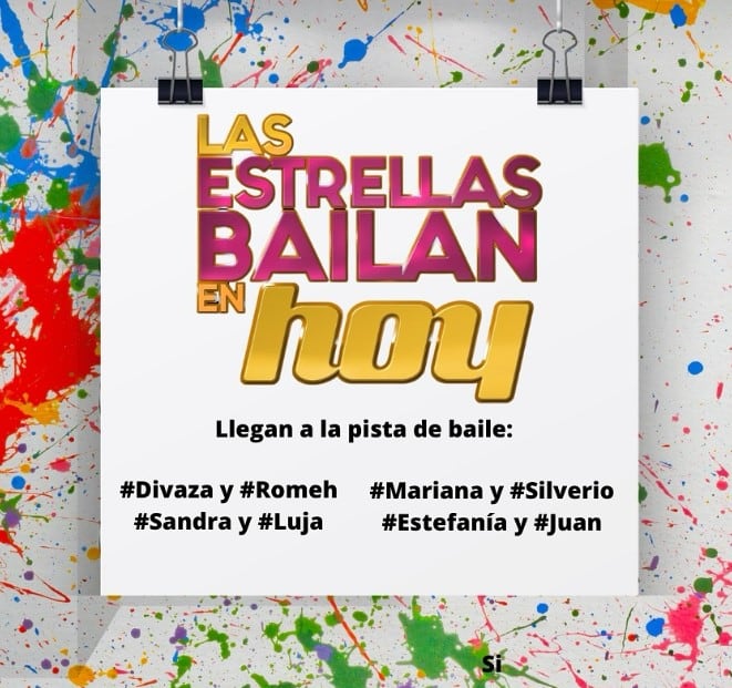 Las Estrellas bailan en Hoy 2024