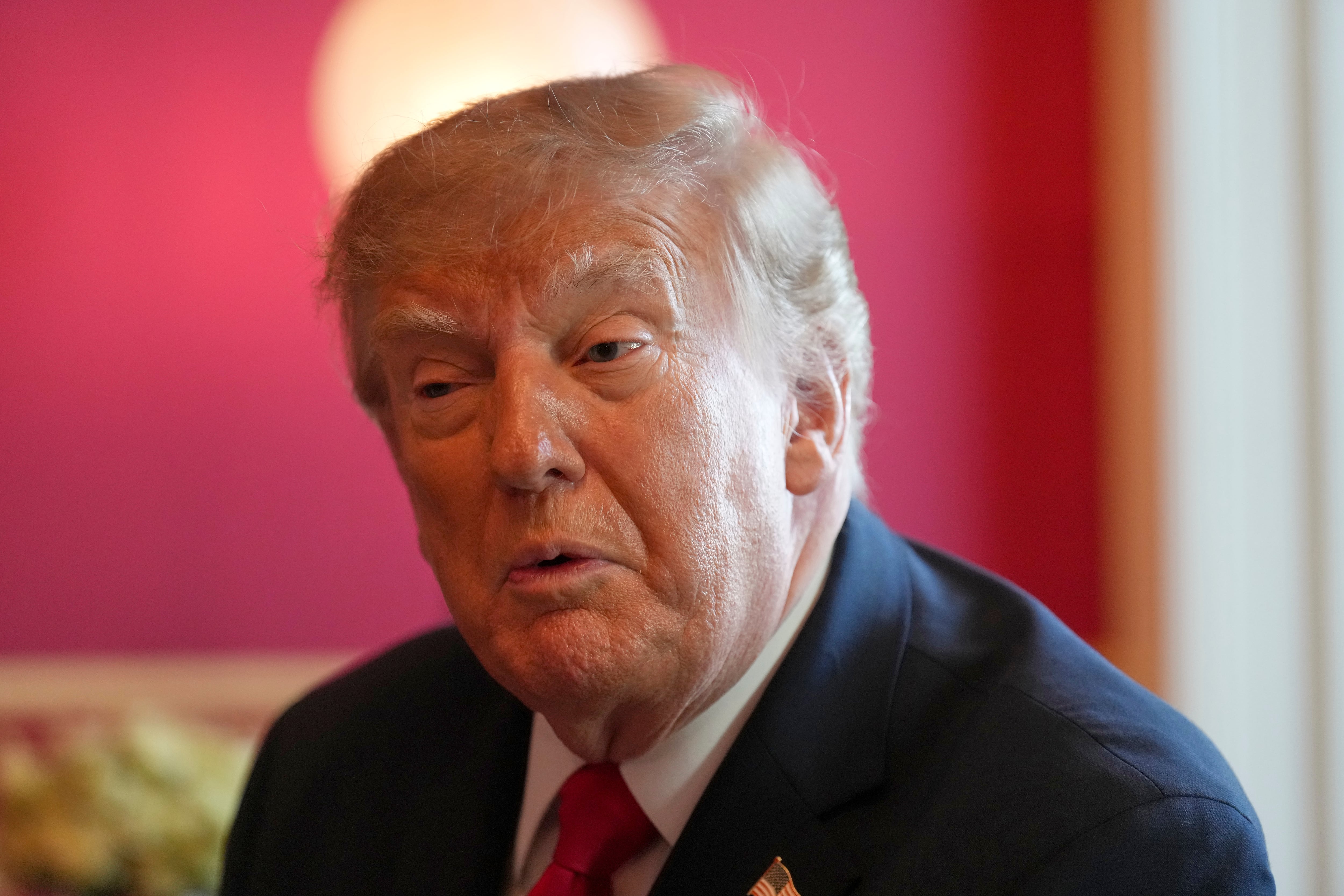 Donald Trump, presidente de Estados Unidos.