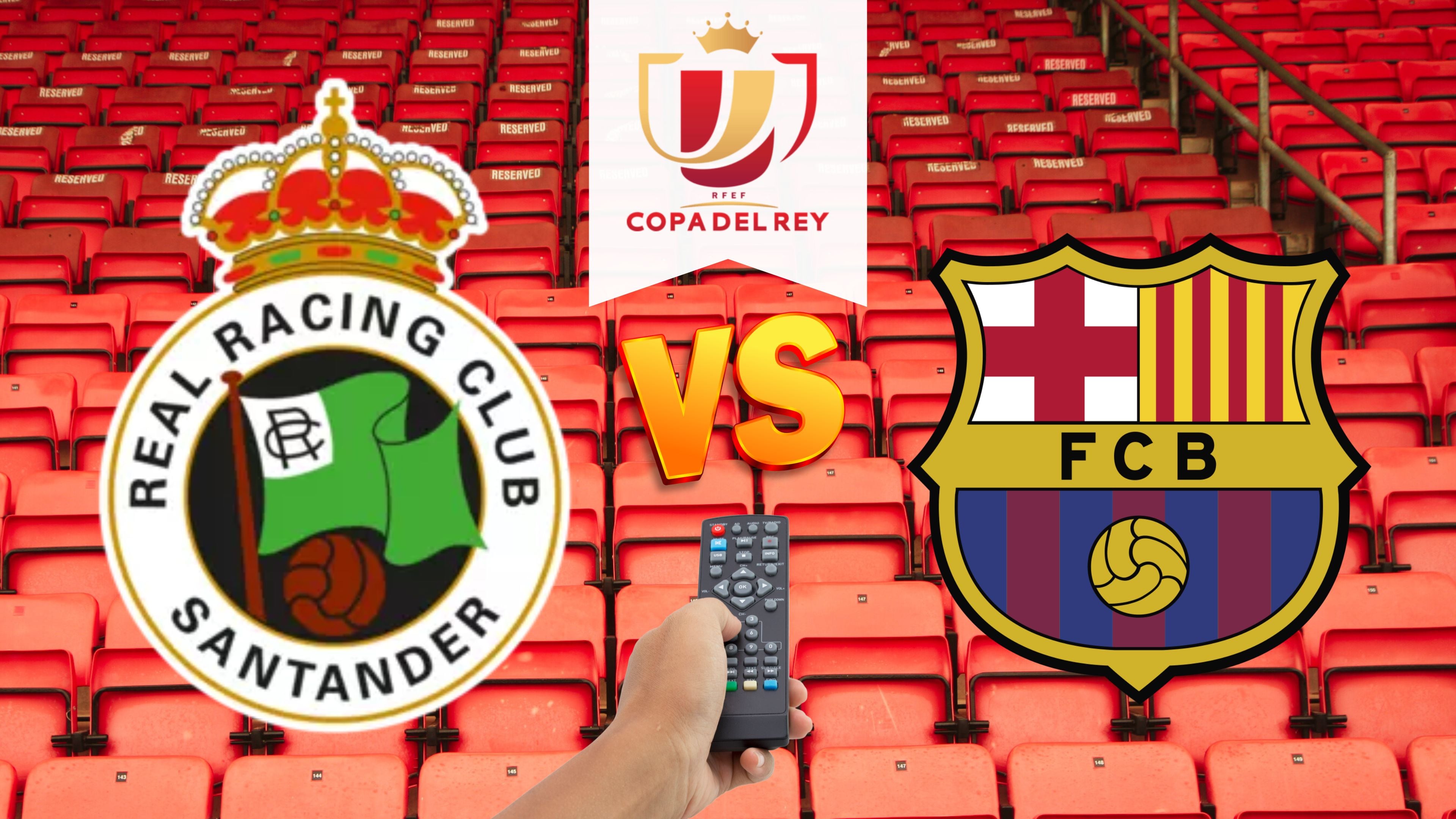 Racing de Santander vs FC Barcelona: Hora y canal para ver el partido de la Copa del Rey