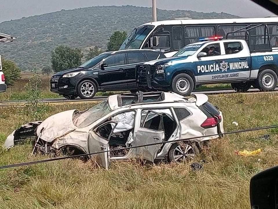 Muere escolta de Alicia Bárcena, titular de Semarnat, durante accidente en la autopista México-Pachuca