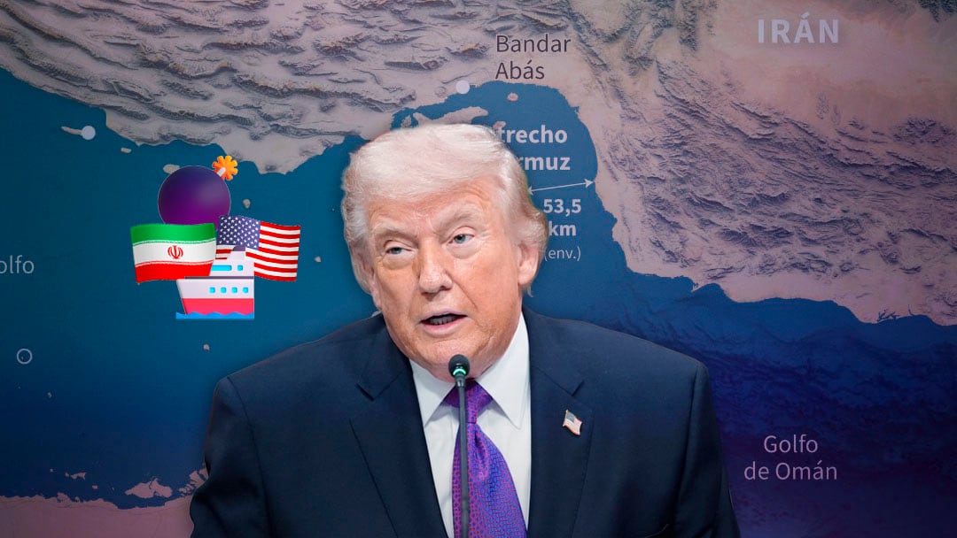 Trump inicia operación en el Estrecho de Ormuz; Irán advierte ataque
