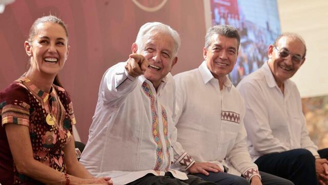 AMLO se despidió de Chiapas en gira con Claudia Sheinbaum