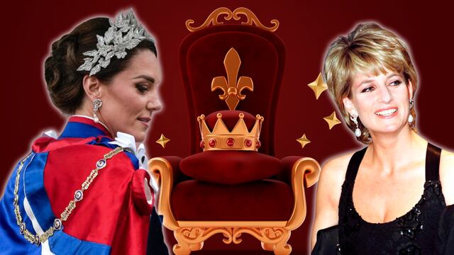 Kate Middleton rinde homenaje a Diana de Gales en la coronación de Carlos III
