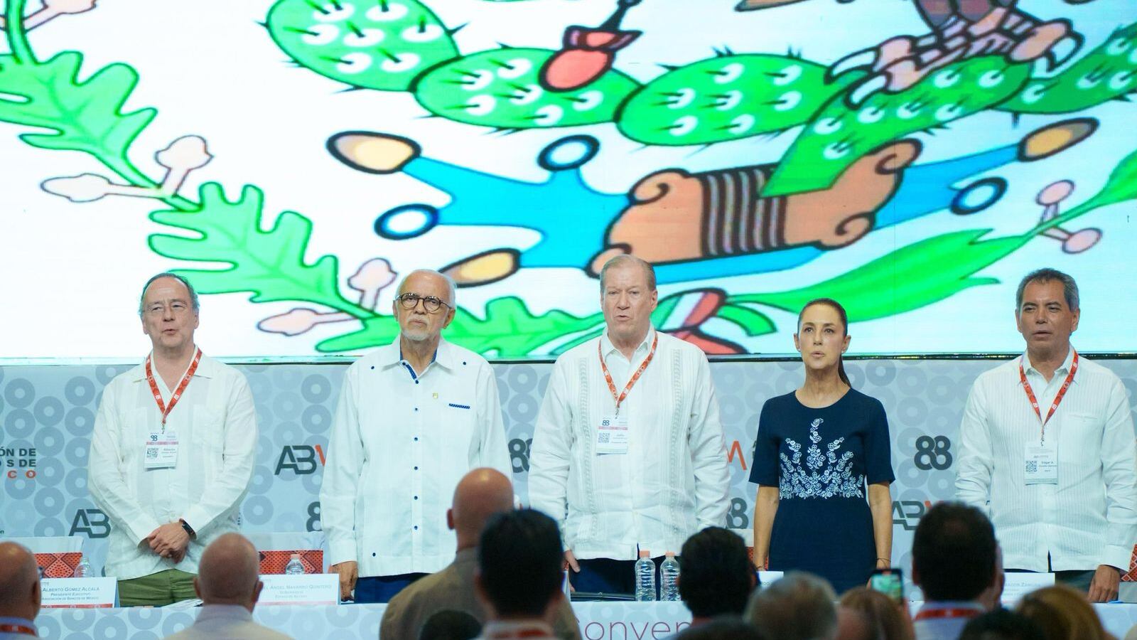Miguel Ángel Navarro inauguró la Convención Nacional Bancaria