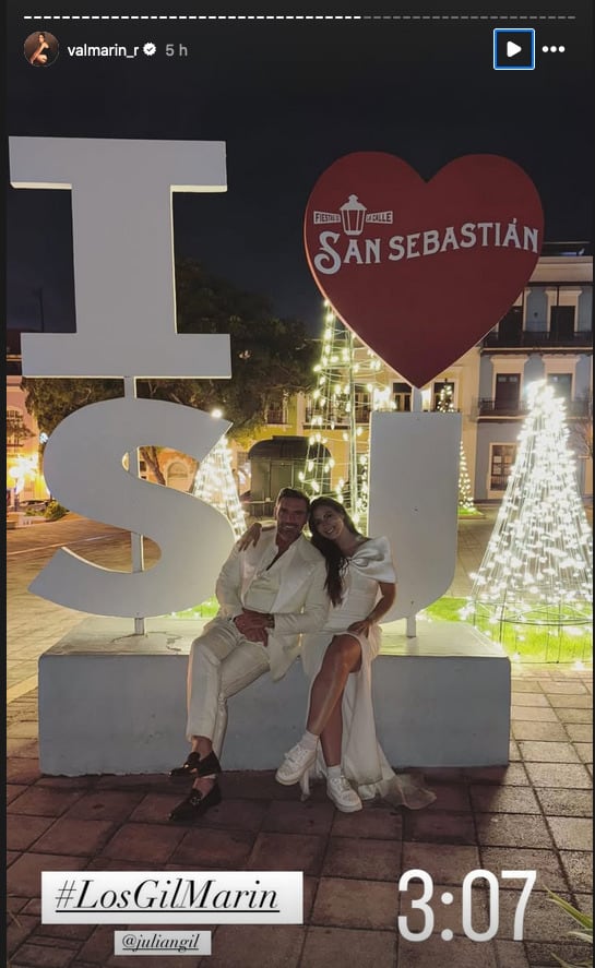 Julián Gil y Valeria Marín celebran su boda.