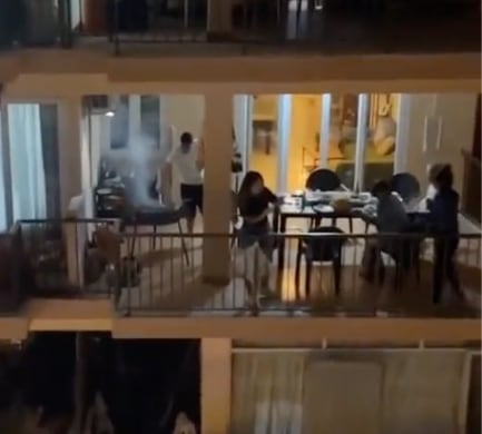 Arman la carnita asada en un hotel e inquilinos llaman a los bomberos