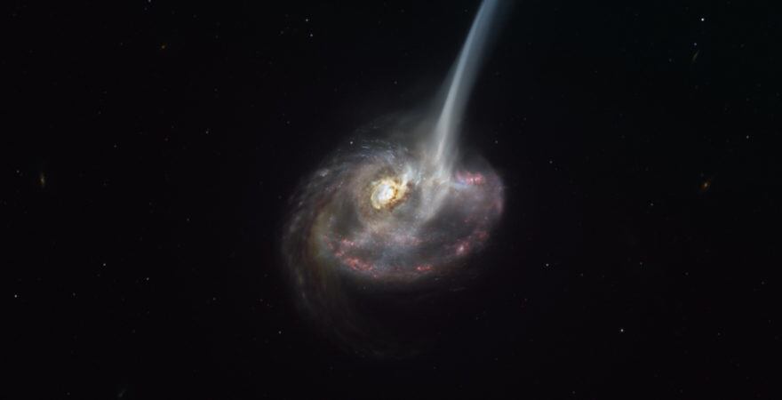 Muerte de una galaxia