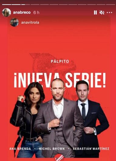 Ana Brenda Contreras protagonizará serie "Pálpito"