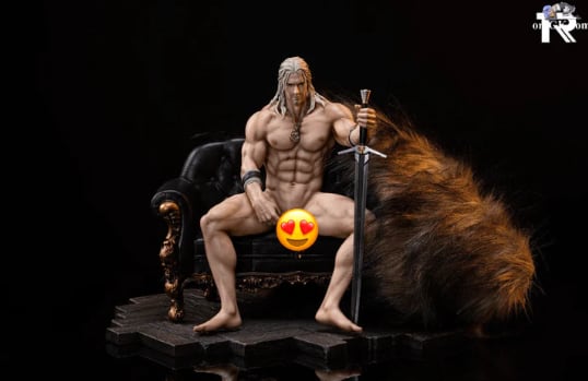 Esta es la figura desnuda de Henry Cavill como Geralt de Rivia en The Witcher