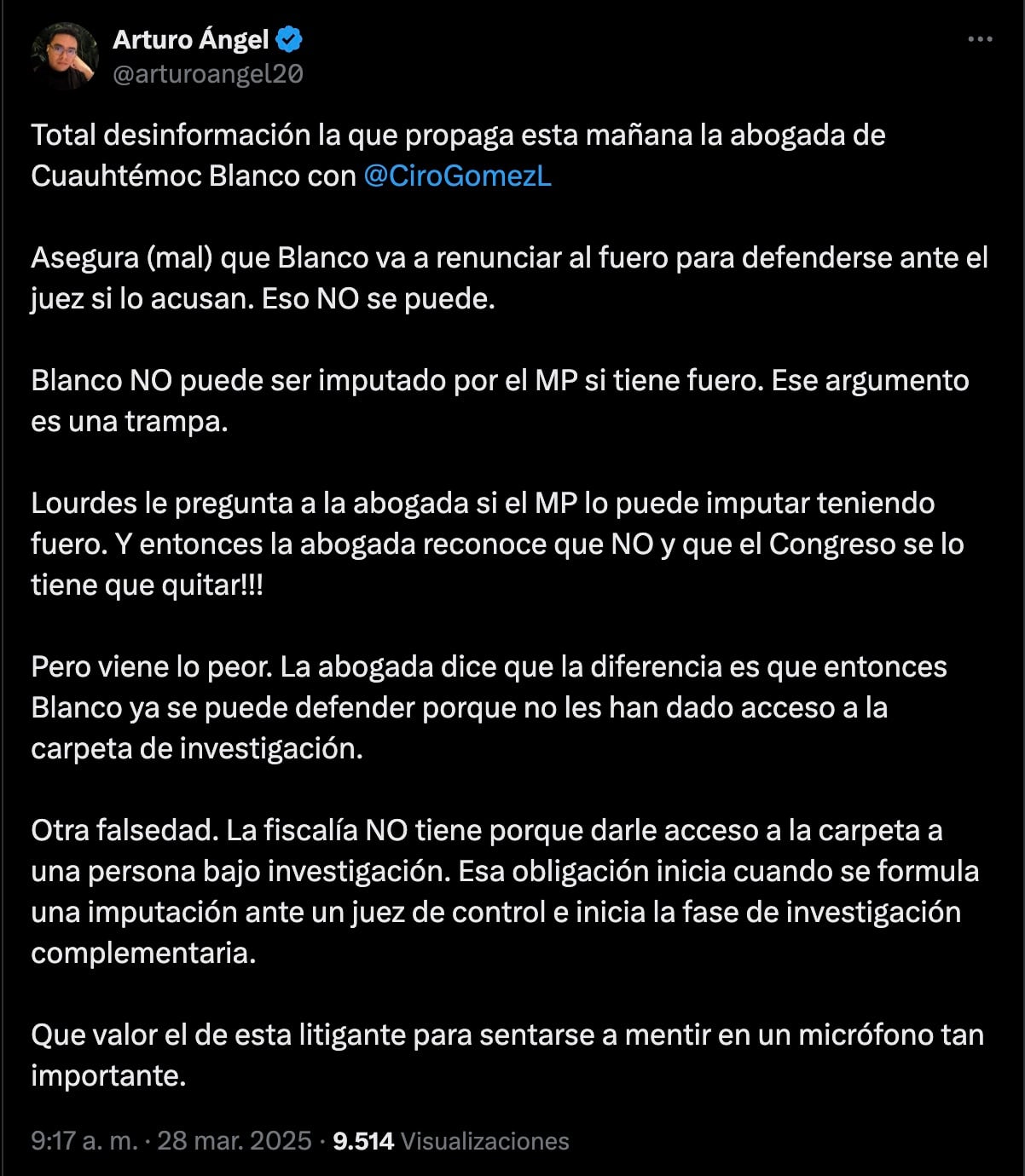 Advierten que renuncia al fuero de Cuauhtémoc Blanco podría ser una trampa
