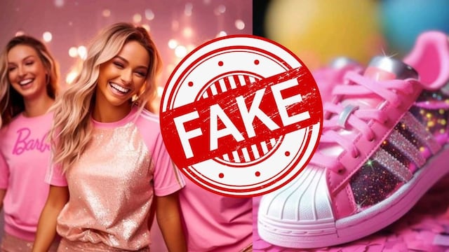 Adidas x Barbie sería una colección de tenis falsa aunque precio tenga y todo por culpa de la inteligencia artificial