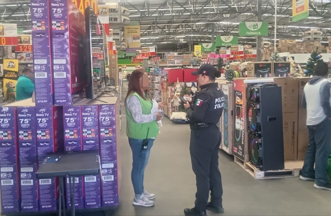 Toluca reafirma su compromiso con la seguridad de las familias durante el Buen Fin