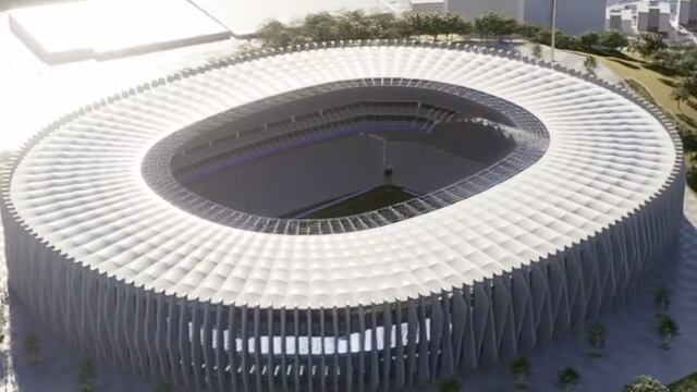 Adelanto del nuevo Estadio de Cruz Azul