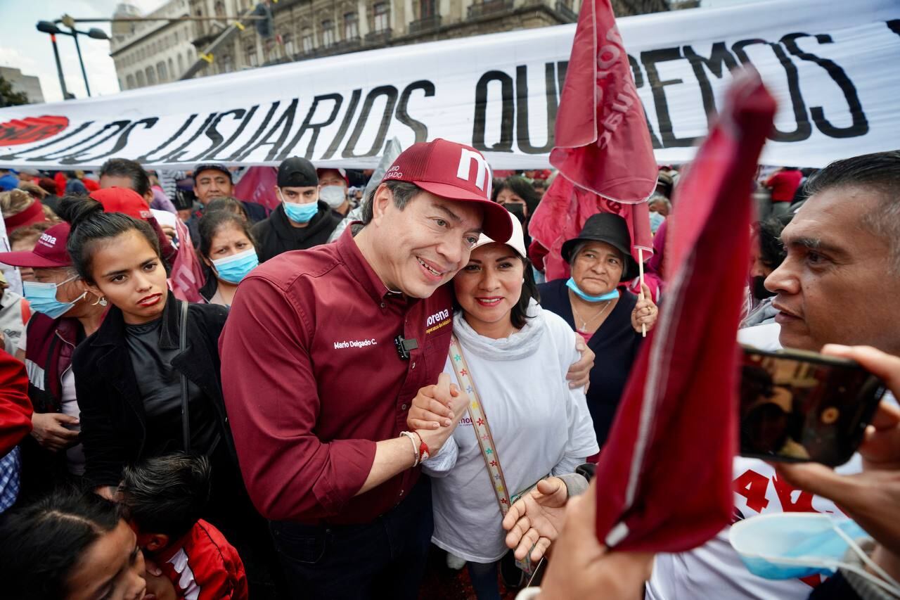 Mario Delgado, dirigente nacional de Morena