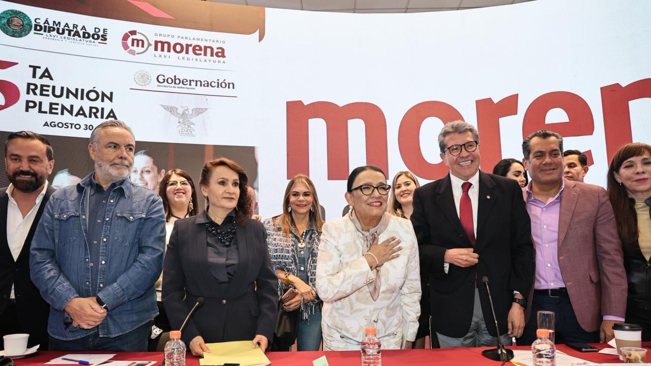 Rosa Icela Rodríguez llama a senadores de Morena a cerrar filas con Claudia Sheinbaum