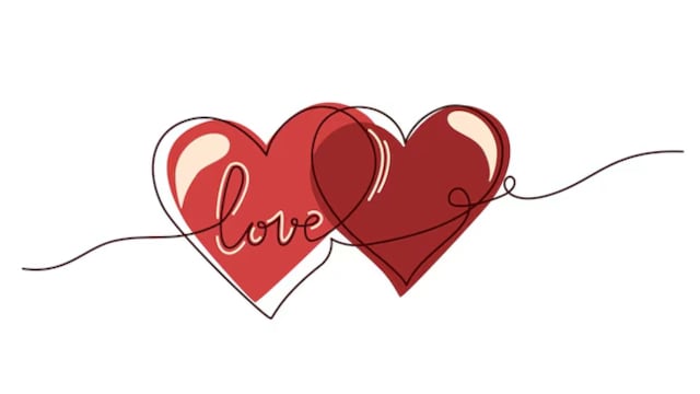 10 imágenes del Día del Amor y la Amistad: Dibujos bonitos para colorear e imprimir por San Valentín
