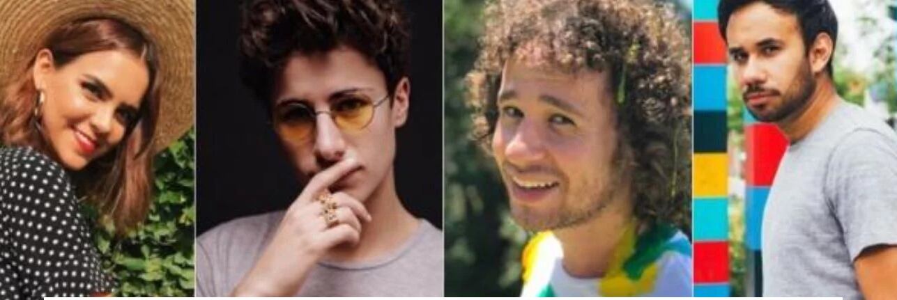 Yuya, Juanpa Zurita, Luisito Comunica y Werevertumorro, son influencers mexicanos