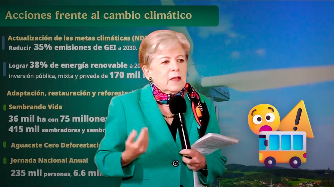 Alicia Bárcena revela el sector que más gases de efecto invernadero emite