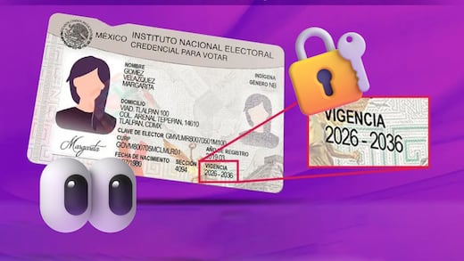 Así luce la nueva credencial para votar del INE: tiene 25 medidas de seguridad