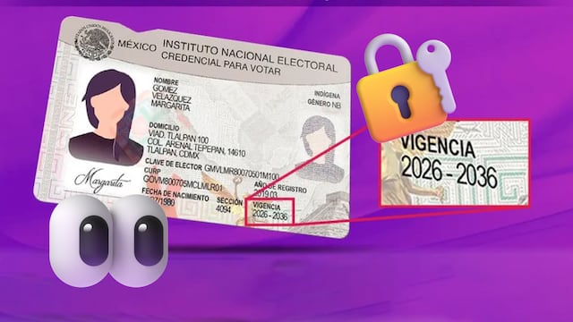 Así luce la nueva credencial para votar del INE: tiene 25 medidas de seguridad