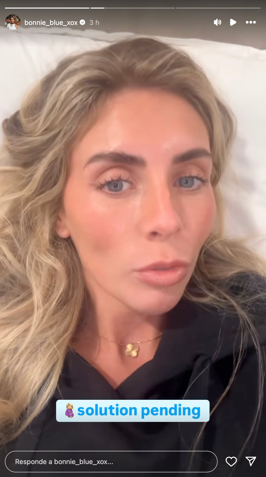 Bonnie Blue responde a los rumores de su embarazo