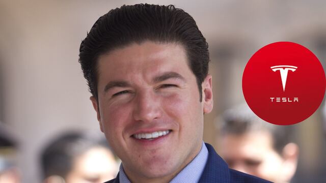 Samuel García da la bienvenida a Nuevo León a Tesla