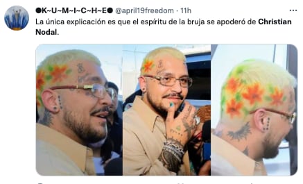 Meme Christian Nodal rubio