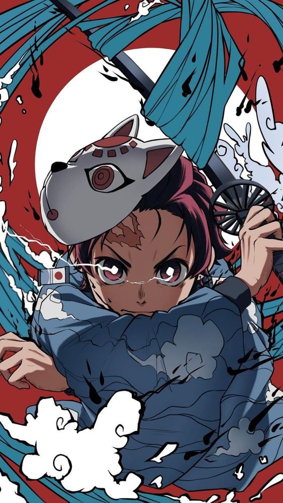 Fondo de Tanjiro Kamado de Demon Slayer: Kimetsu no Yaiba