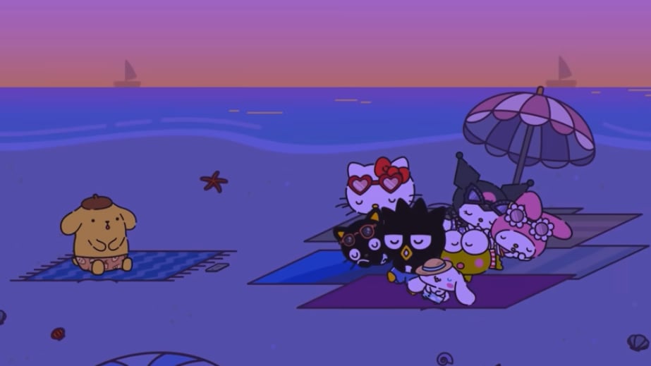 Hello Kitty, La siesta de Pompompurin