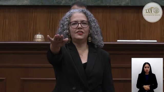 Graciela Domínguez toma protesta como gobernadora interina de Sinaloa